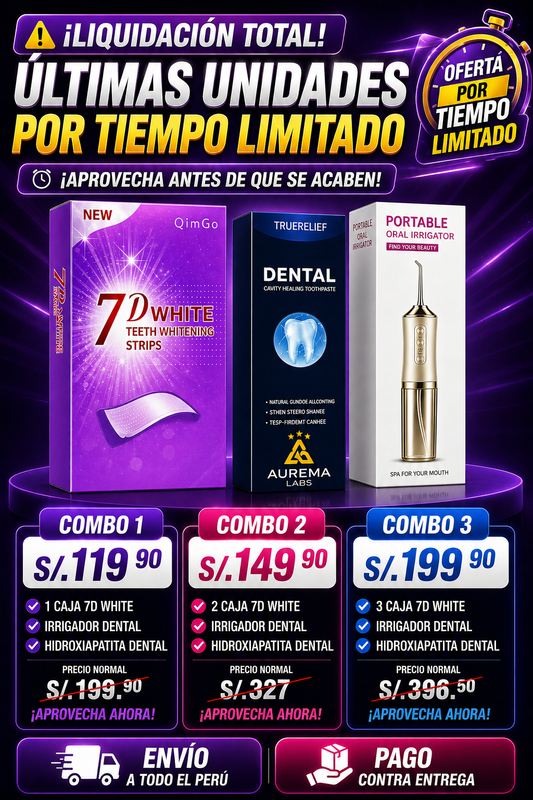 KIT COMPLETO DE LIMPIEZA DENTAL